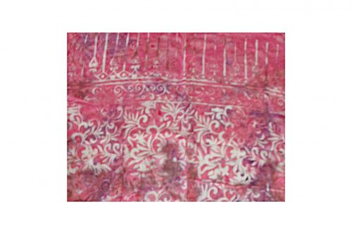 Sarong rosa mit weiß